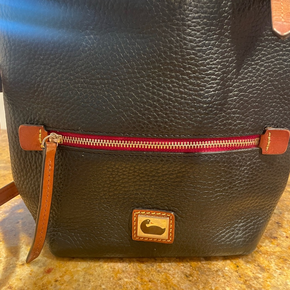 Pebble Leather Crossbody Dooney & Bourke